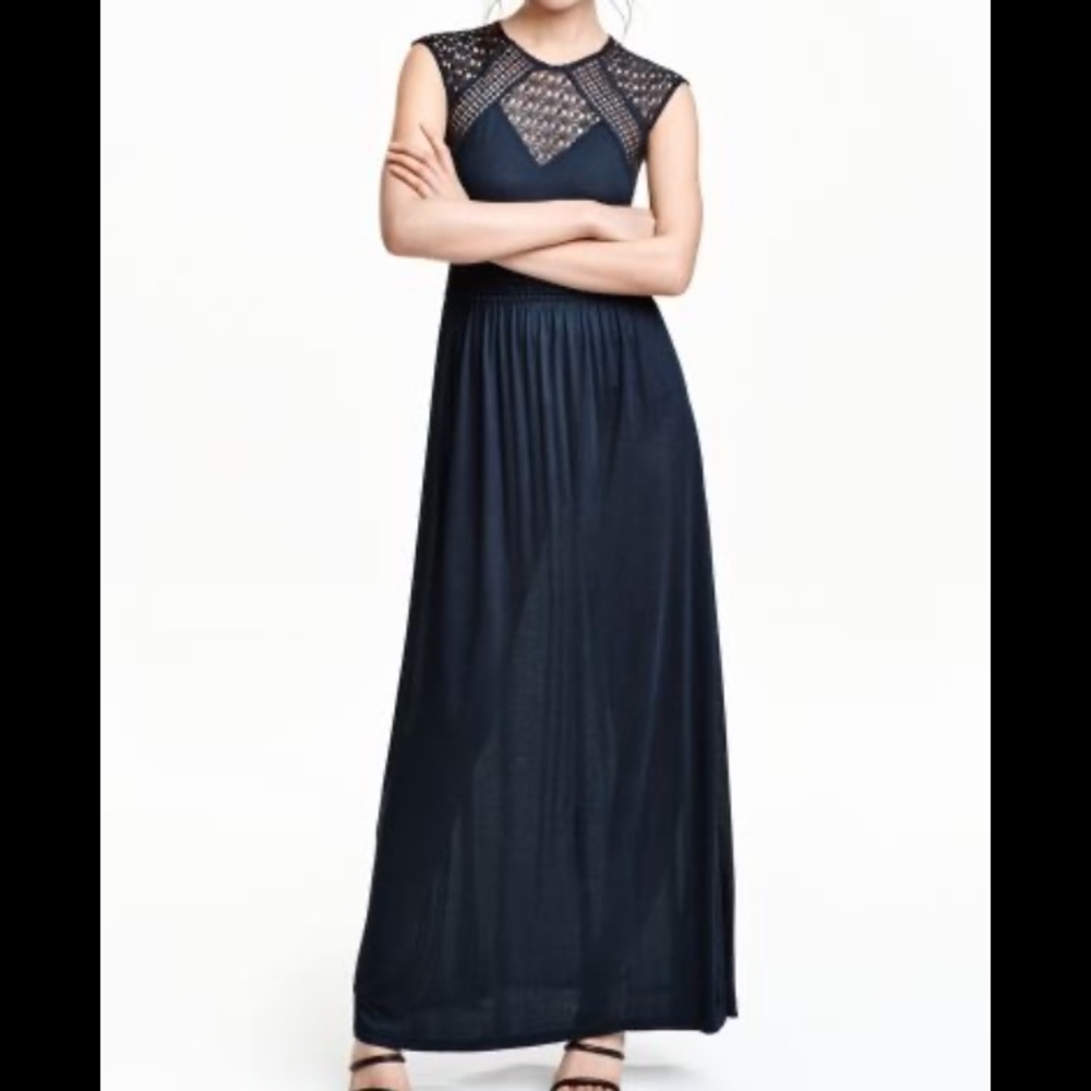 H&M Black Maxi Dress